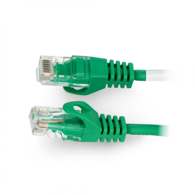 Przewód sieciowy Lanberg Ethernet Patchcord UTP 5e 30m - zielony