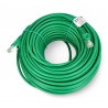 Przewód sieciowy Lanberg Ethernet Patchcord UTP 5e 30m - zielony - zdjęcie 2