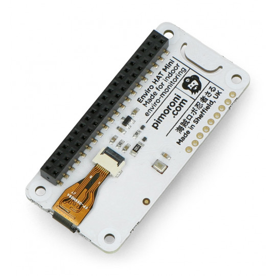 Enviro Mini HAT — плата расширения для Raspberry Pi, измеряющая температуру, давление, интенсивность света и приближение.