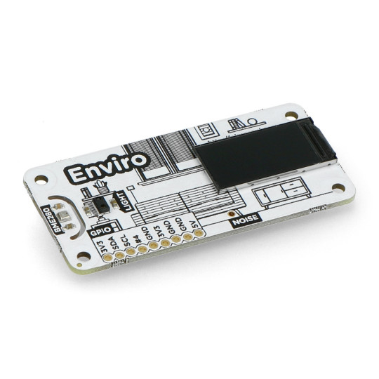 Enviro Mini HAT — плата расширения для Raspberry Pi, измеряющая температуру, давление, интенсивность света и приближение.