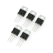 Stabilizator 5V L7805CV - THT TO220