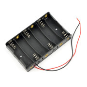 Koszyk na 6 baterii typu AA (R6)