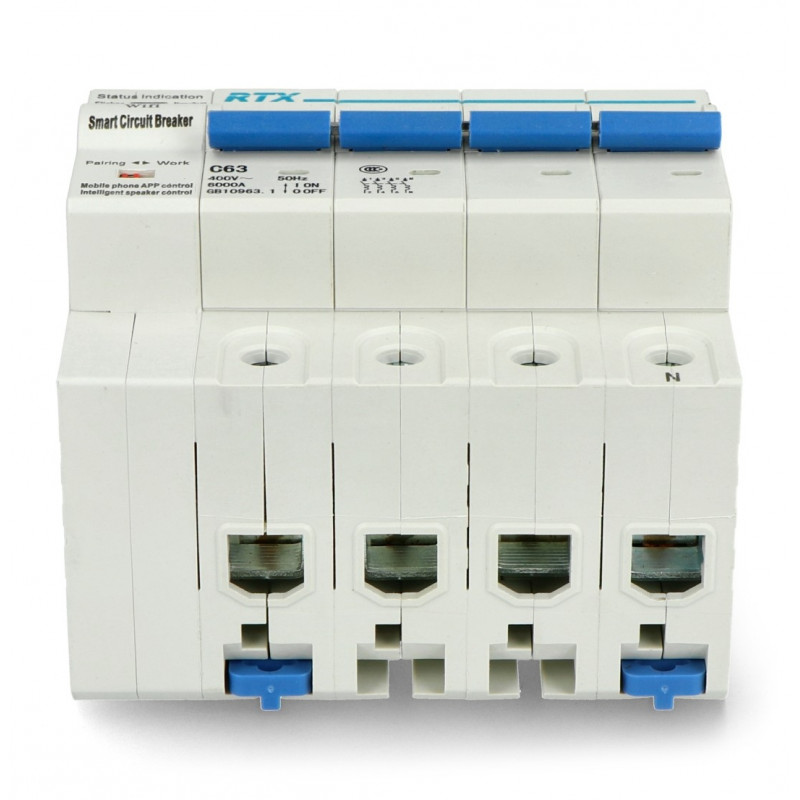 Rozłącznik prądu WiFi Tuya RTX CB63 4P 63A