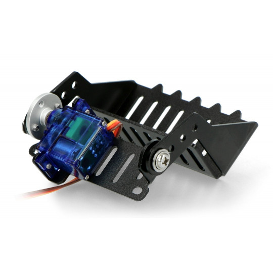 micro:Maqueen с фронтальным погрузчиком — роботизированная платформа для micro:bit — DFRobot ROB0156-L-1