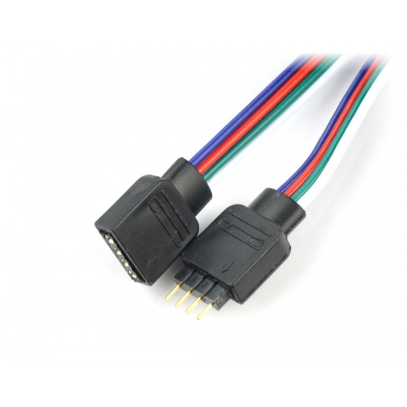 Pasek LED SMD5050 IP44 7,2W, 30 diod/m, 10mm, RGB - 5m