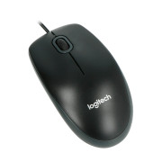 Mysz optyczna Logitech Optical B100 - czarna