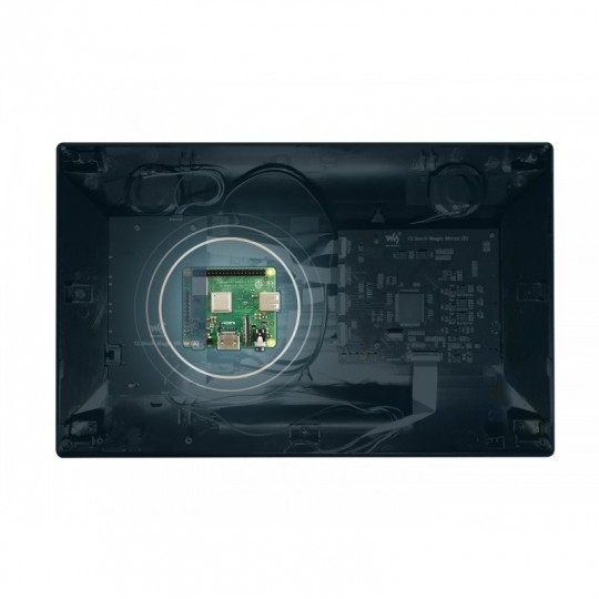 Чарівне дзеркало - 13,3'' ємнісний сенсорний екран - Waveshare 17554