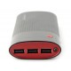 Mobilna bateria PowerBank Esperanza EMP115KC 13800mAh - czarno-bordowa Mobilna bateria PowerBank Esperanza EMP115KC 13800mAh - czarno-bordowa