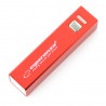 Mobilna bateria PowerBank Esperanza Erg EMP102R 2400mAh - czerwona - zdjęcie 1