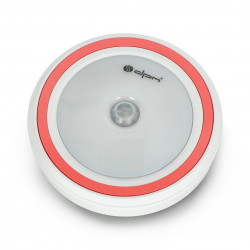 Lampka LED ML7000PIR z czujnikiem ruchu i zmierzchu - różowa