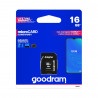 Karta pamięci Goodram micro SD / SDHC 16GB UHS-I klasa 10 z adapterem - zdjęcie 1
