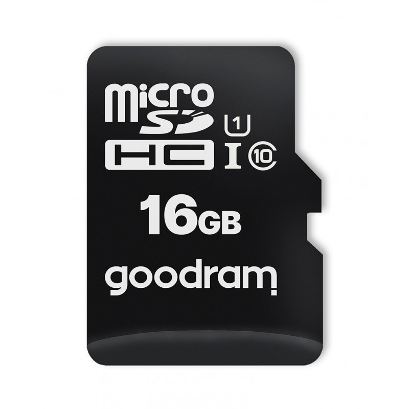 Karta pamięci Goodram micro SD / SDHC 16GB UHS-I klasa 10 z adapterem