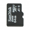 Karta pamięci SanDisk microSD 64GB 80MB/s klasa 10 + system Raspbian NOOBs dla Raspberry Pi 4B/3B+/3B/2B - zdjęcie 1