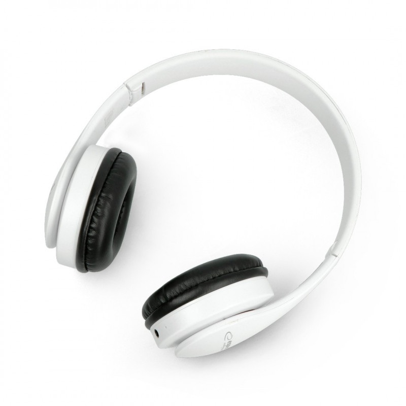 Bezprzewodowe słuchawki Esperanza Banjo - białe