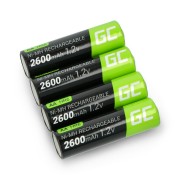 Green Cell 4x Akumulator AA HR6 2600mAh