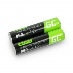 Akumulator Green Cell HR03 AAA Ni-MH 950mAh - 2szt.