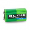 Bateria BLOW SUPER HEAVY DUTY 9V6F22 blister - zdjęcie 2