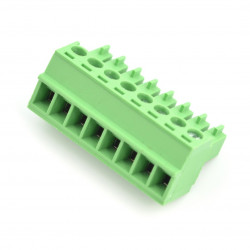 Listwa montażowa żeńska, 8-pinowa, raster 3,5mm