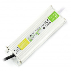 Zasilacz W-36W-12V do taśm i pasków LED wodoodporny IP67 - 12V / 3A / 36W
