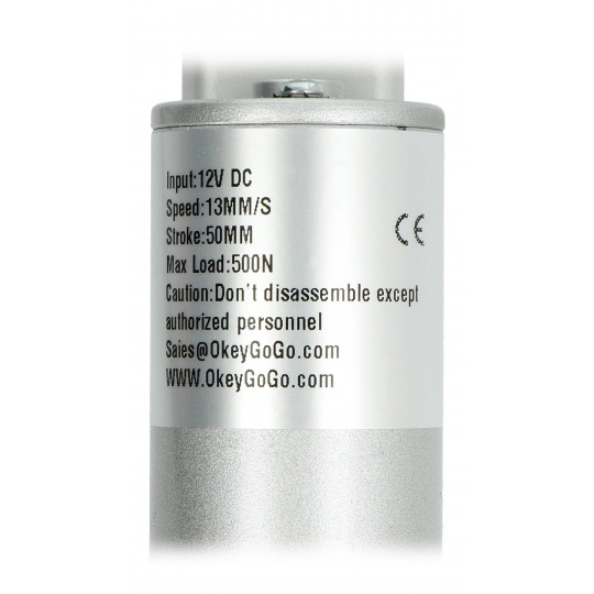 Електричний привід LA10P 500N 13 мм/с 12 В з потенціометром - хід 5 см