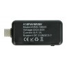 USB tester Keweisi KWS-1802C miernik prądu i napięcia z portu USB C - czarny - zdjęcie 4