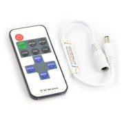 Sterownik taśm i pasków LED z pilotem RF - Mini - 11 klawiszy