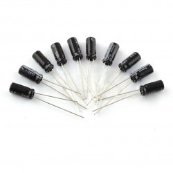 Kondensator elektrolityczny 10uF/25V 5x11mm 105C THT - 1000 szt.