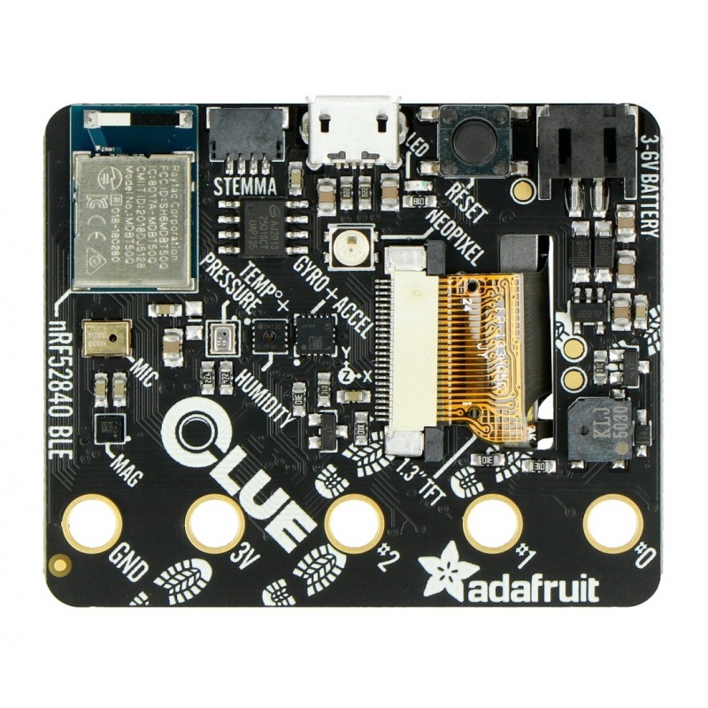 Adafruit CLUE - nRF52840 Express with Bluetooth LE