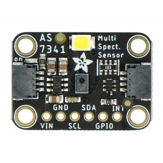 AS7341 - 10-канальний Qwiic/I2C датчик видимого світла/кольорового спектру - Adafruit 4698