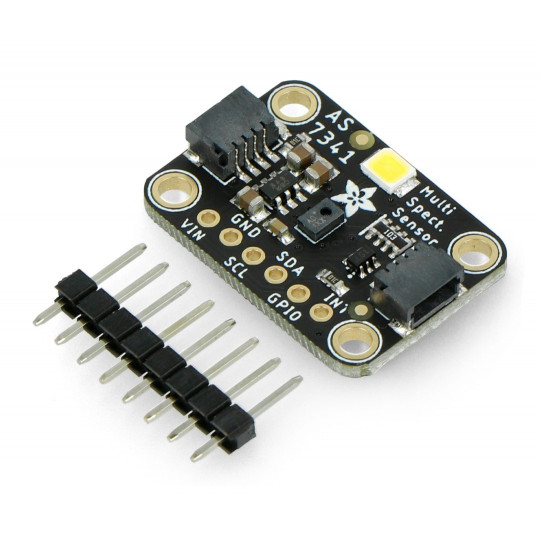 AS7341 - 10-канальний Qwiic/I2C датчик видимого світла/кольорового спектру - Adafruit 4698