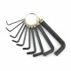 Zestaw kluczy imbusowych 1,5-10mm - 10szt. Zestaw kluczy imbusowych 1,5-10mm - 10szt.