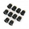 Gniazdo DC φ5.5 x 2.1 mm do obudowy - 12mm - zdjęcie 1