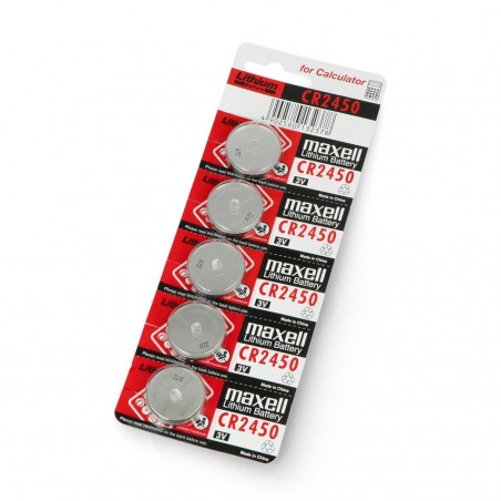 Bateria CR2450 3V Maxell Bateria CR2450 3V Maxell