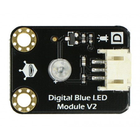 Moduł z niebieską diodą LED - DFRobot Gravity Moduł z niebieską diodą LED - DFRobot Gravity