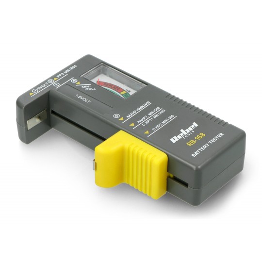 Аналоговий тестер акумуляторів Rebel RB-168