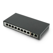 Switch PoE Hored AI2082G 8 porty 100Mbps + 2