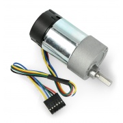 Silnik z przekładnią 6,3:1 37Dx65L 24 V 1600RPM +
