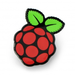 Broszka przypinka Raspberry Pi 30 mm