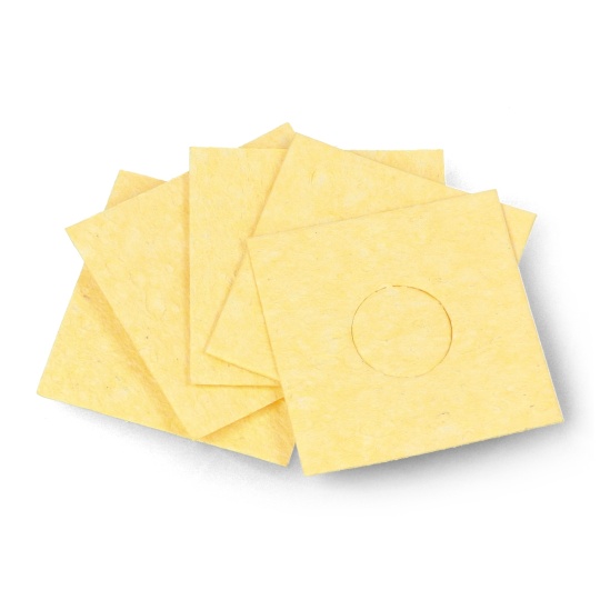 Губка для очищення наконечників - квадратна - 5 шт.