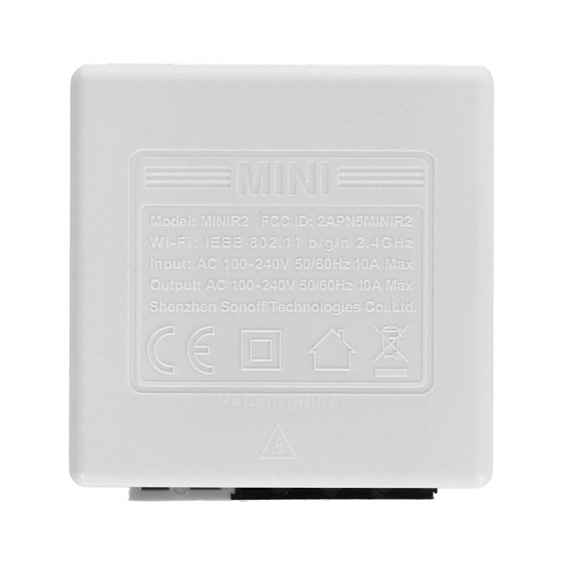 Sonoff Mini - przekaźnik 230V WiFi - aplikacja Android / iOS