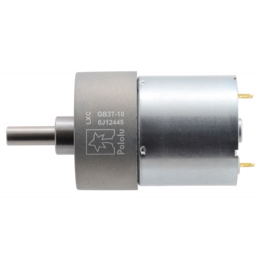 Двигун 37Dx57L з коробкою передач 100:1 24V 100 об/хв - Pololu 4685