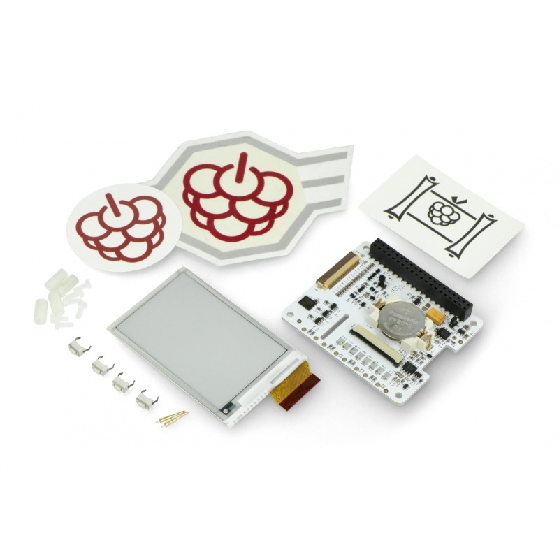 PaPiRus HAT - moduł wyświetlacza e-paper 2,7" dla Raspberry Pi