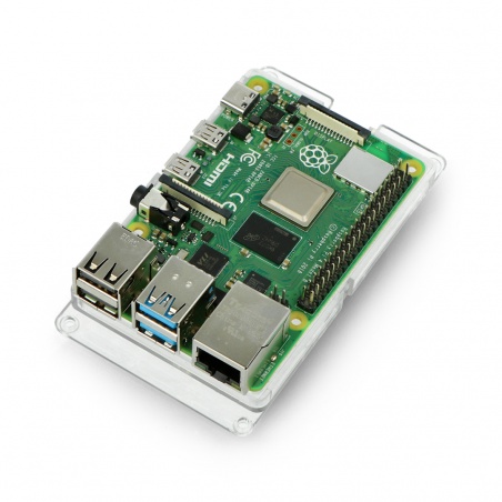 Podstawka do Raspberry Pi 3 - przezroczysta Podstawka do Raspberry Pi 3 - przezroczysta