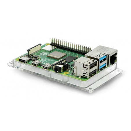 Podstawka do Raspberry Pi 3 - przezroczysta Podstawka do Raspberry Pi 3 - przezroczysta