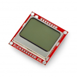 Wyświetlacz LCD graficzny 84x48px - Nokia 5110 - SparkFun LCD-10168