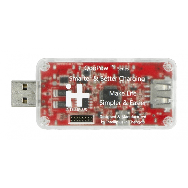 DFRobot qualMeter X - tester ładowarki i przewodu USB do ładowania