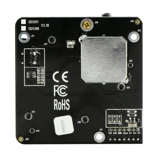 SDS011 PM2.5 Лазерний датчик пилу/чистоти повітря - 5V UART/PWM