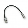 Adapter USB typu C - gniazdo jack 3.5 stereo Basic - zdjęcie 1