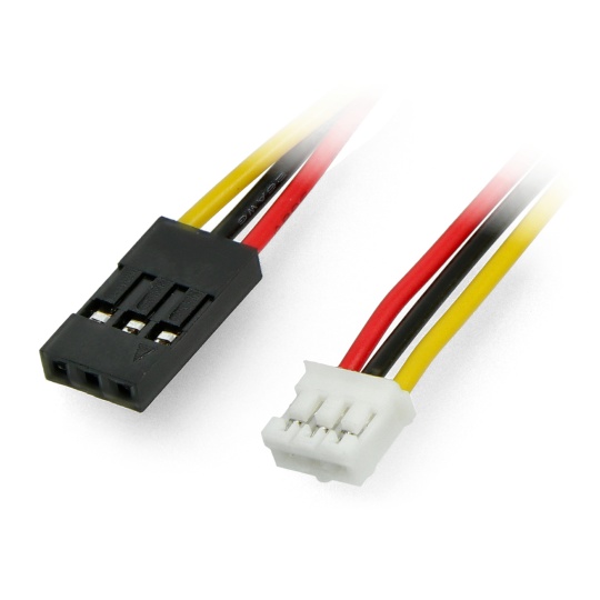 Кабель, адаптер 3x1 JST растр 2 мм - BLS растр 2,54 мм - 5 шт.