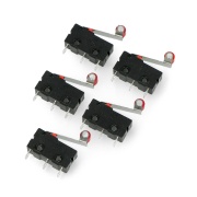 Wyłącznik czujnik krańcowy mini z rolką - WK625 - 5szt.